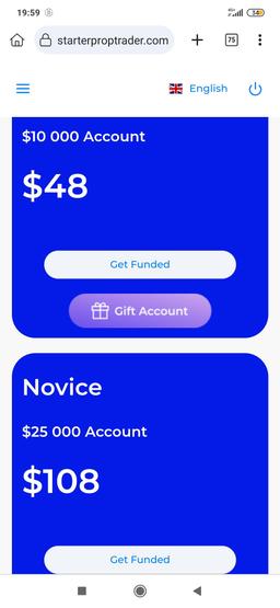 A good prop firm. The low cost of the challenge is ideal for traders taking their first steps in the field of prop trading. 
There is a payout page where every withdrawal request is automatically sent, which characterizes the company as open.
The only disadvantage that I found for myself is the lack of a mobile terminal for trading, but I think the company will fix this in the future.