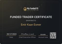 I always sticked to myfundedfx because i know them since years now, i love them. Everything is great about them. Only thing is that the spread is just a little bit shit, the rest everything is amazing.