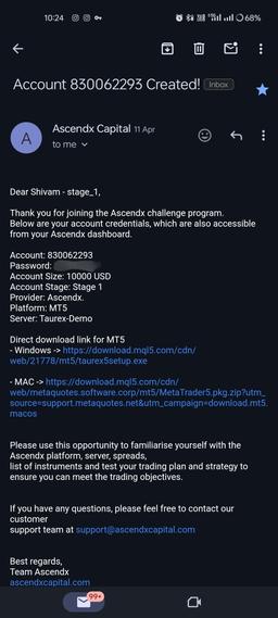 I recently tried a 10K account challenge from Ascendx and overall i had no issues whatsoever, Got my account instantly and website dashboard was really easy to understand, for basic queries you can just hop on their discord and ask.