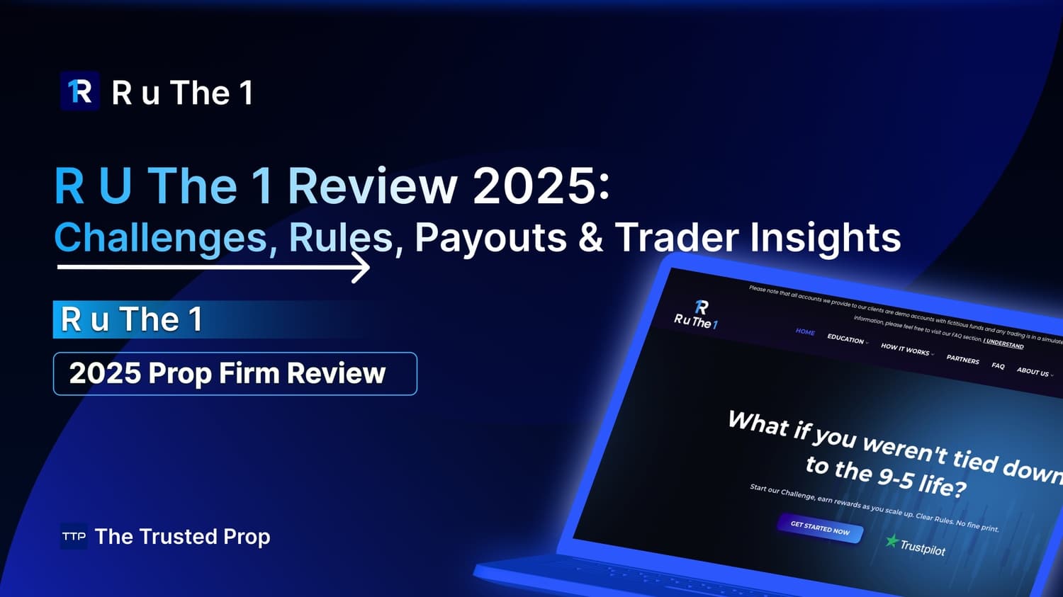 Thumbnail of R U The 1 Review 2025: Challenges, Rules, Payouts & Trader Insights