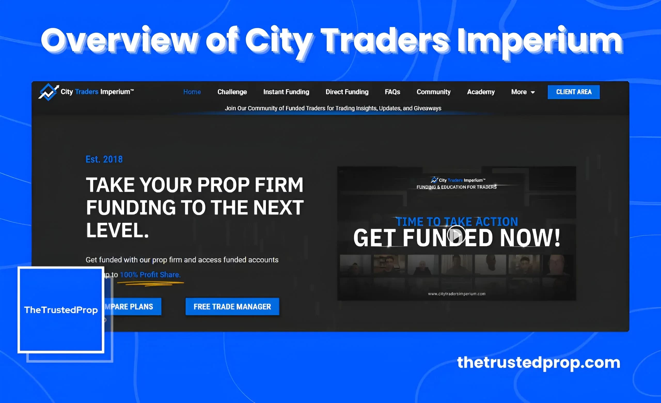 Overview of City Traders Imperium