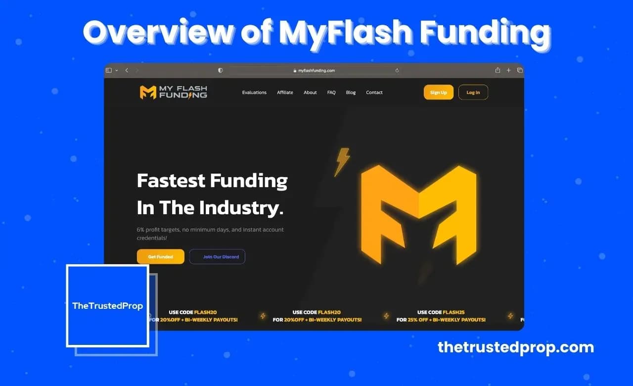 Overview of MyFlashFunding Forex Prop Firm