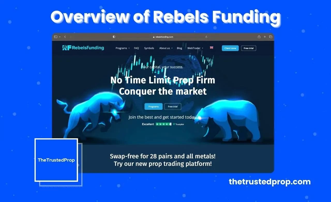 Overview of Rebels Funding Forex Prop Firm