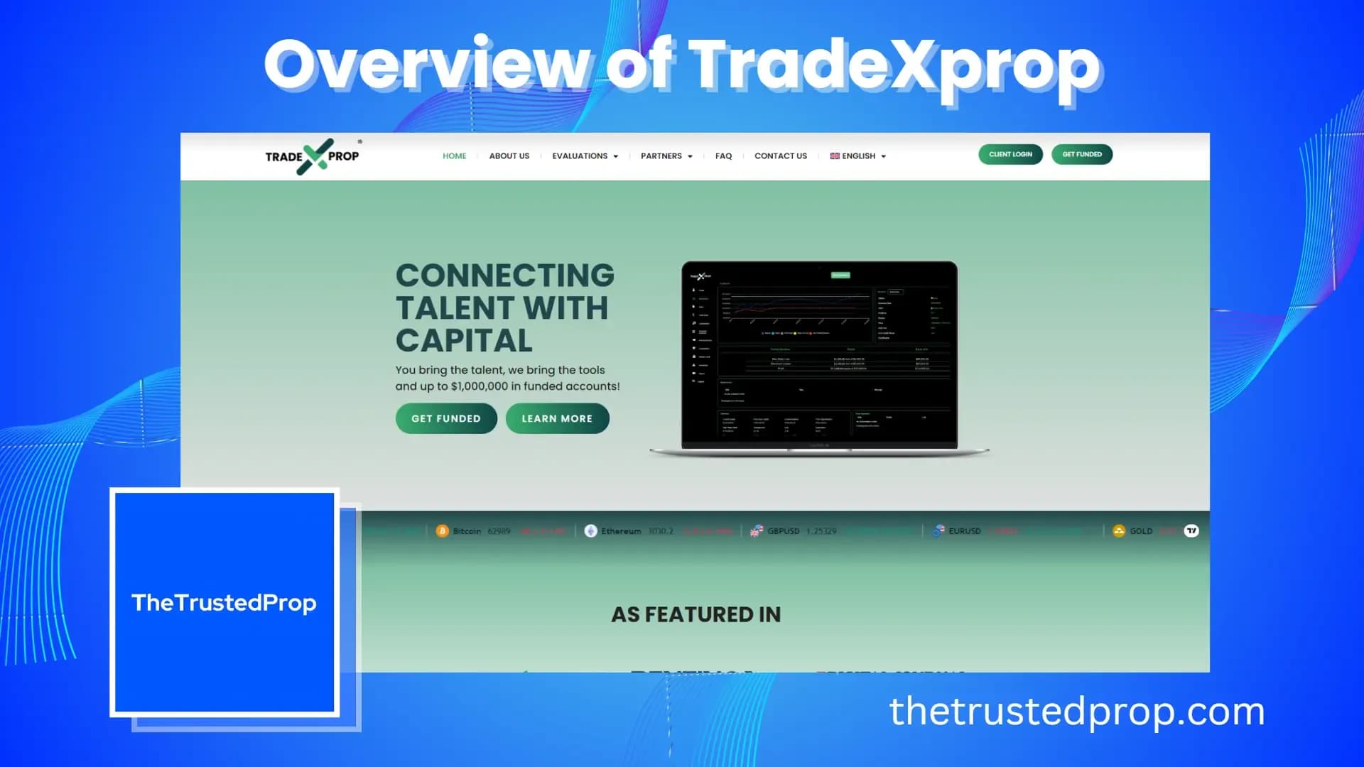 Overview of TradeXprop Forex Prop Firm