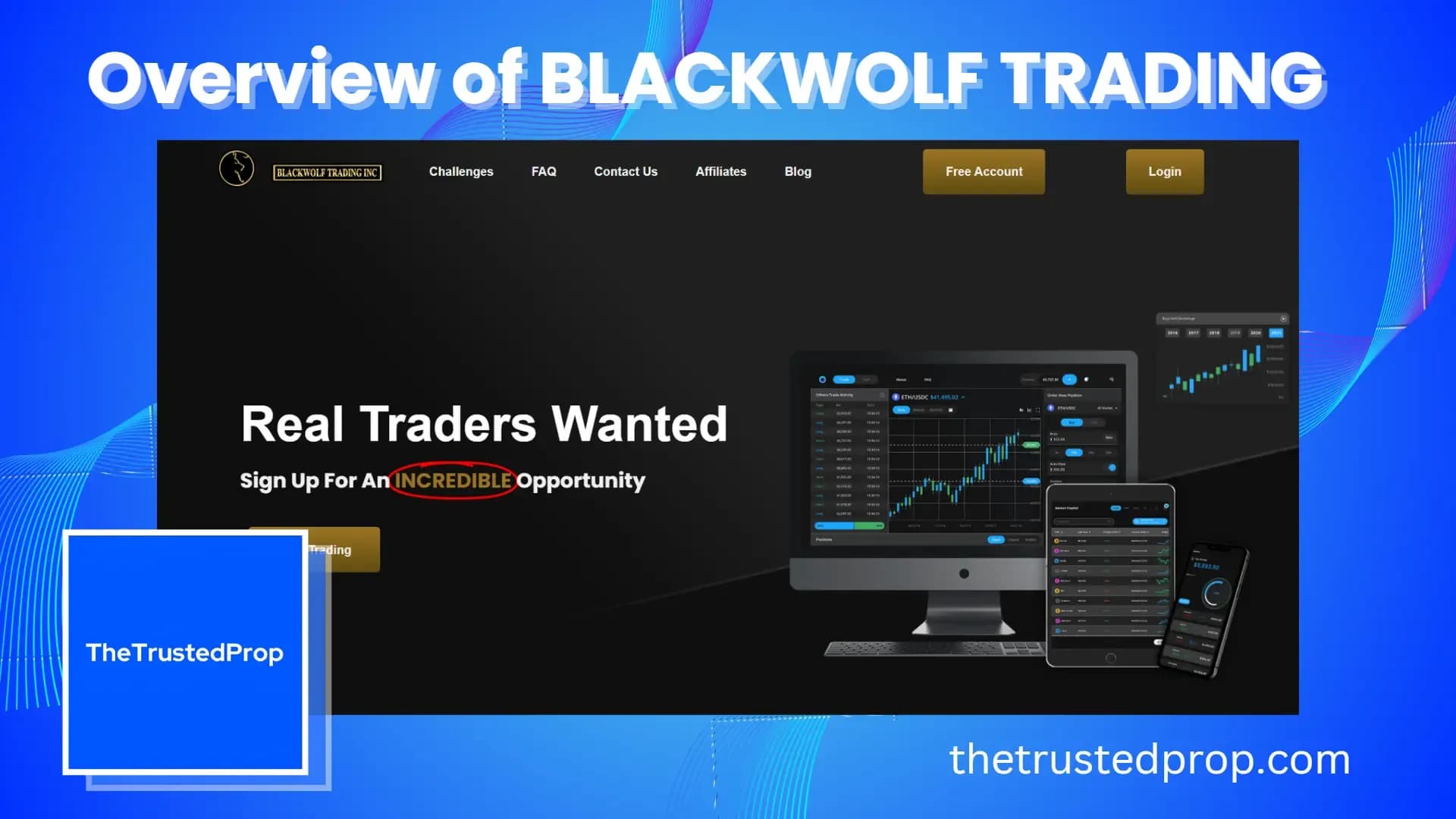Overview of Blackwolf Trading forex prop firm