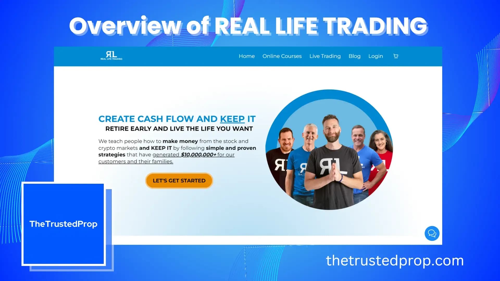 Overview of Real Life Trading Forex Prop Firm