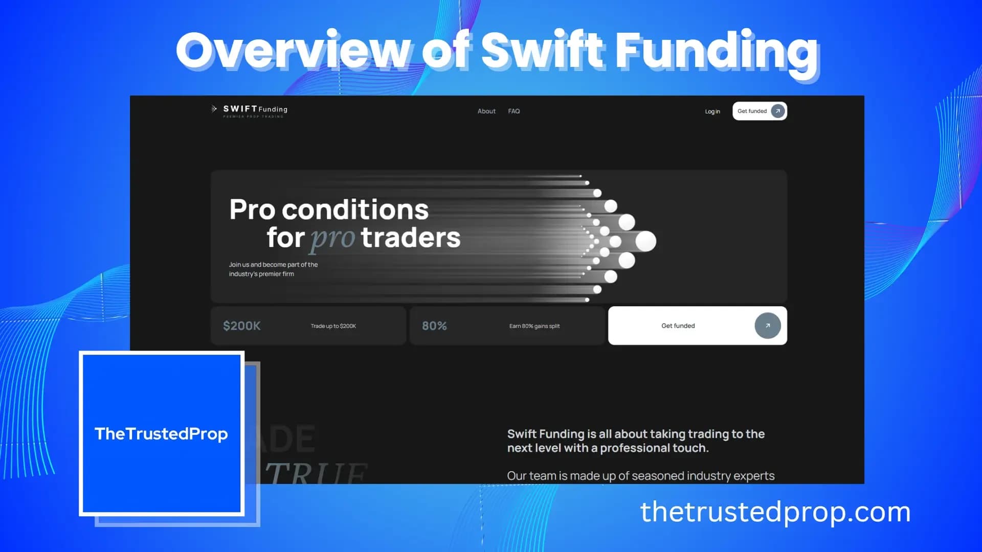 Overview of Swift Funding Forex Prop Firm