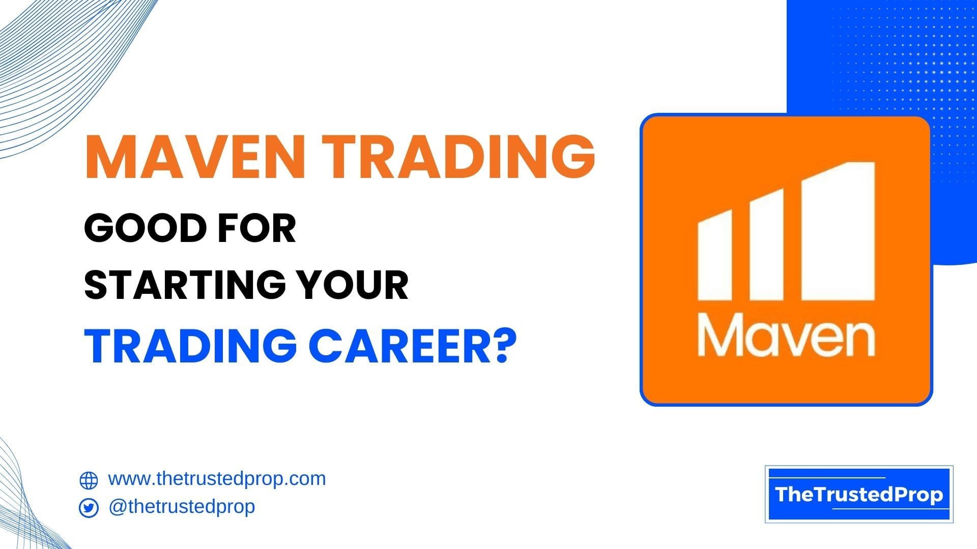 Is Maven Trading Good for Starting Your Trading Career?