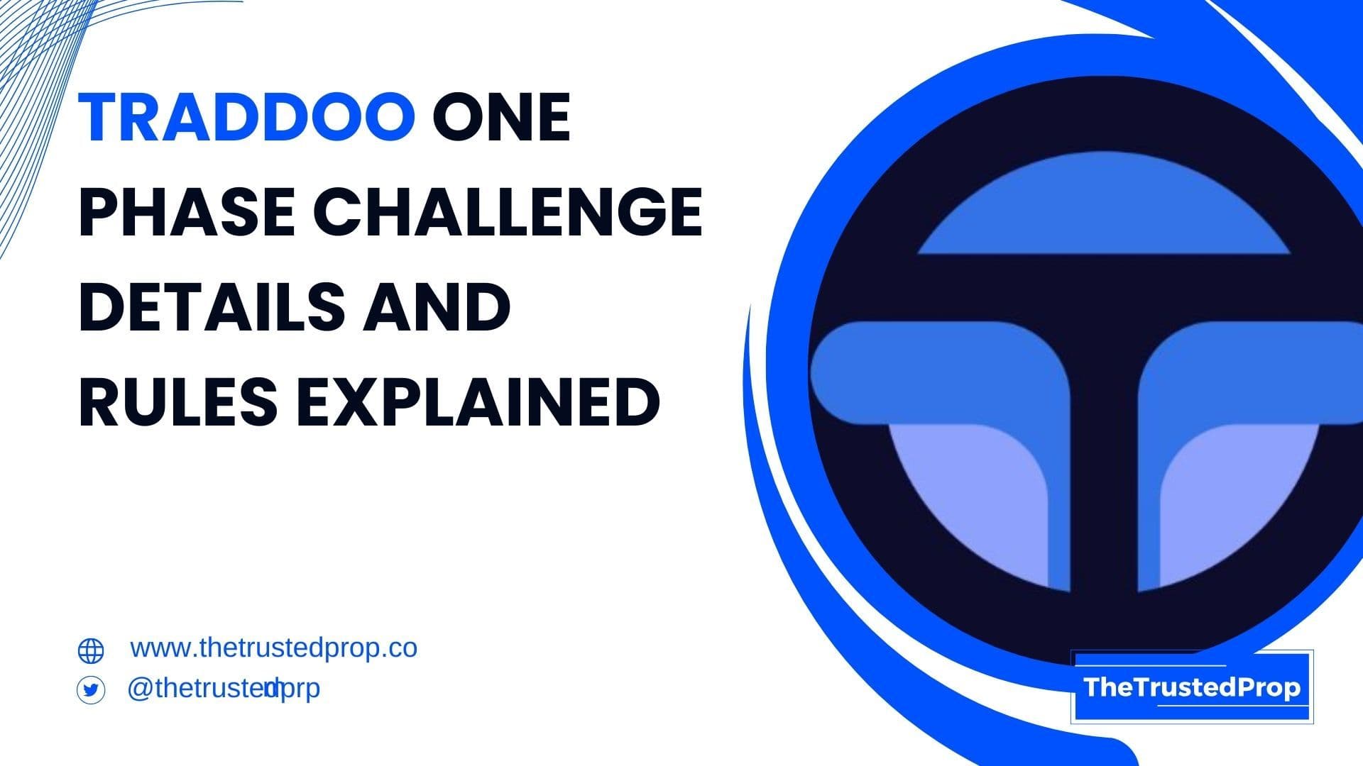 Traddoo One Phase Challenge Details and Rules Explained