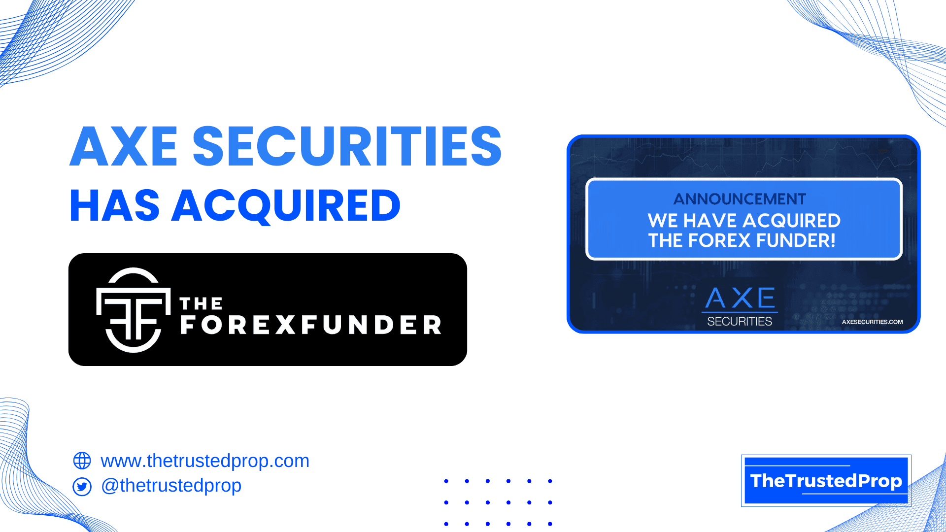 The Forex Funder Acquired by Offshore Broker AXE Securities