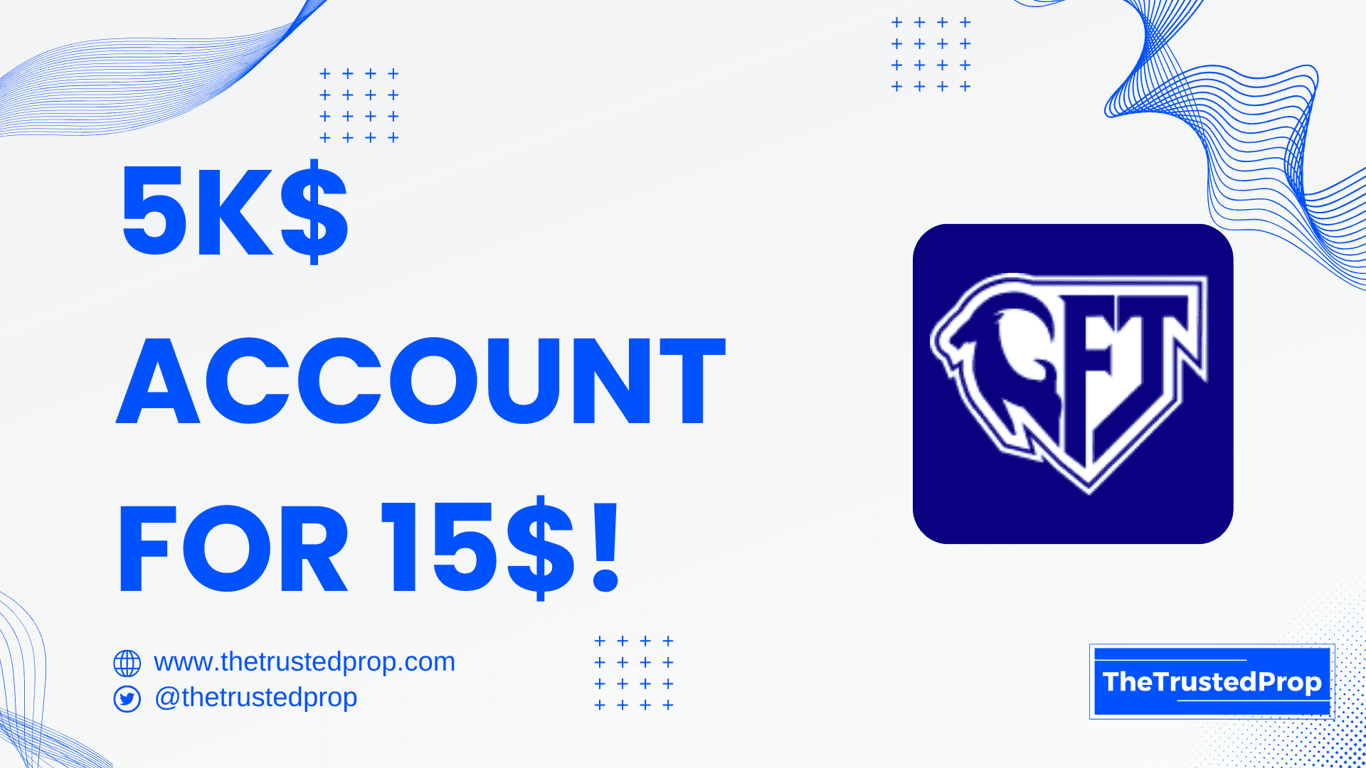 $5,000 account for 15$ only! Limited Offer