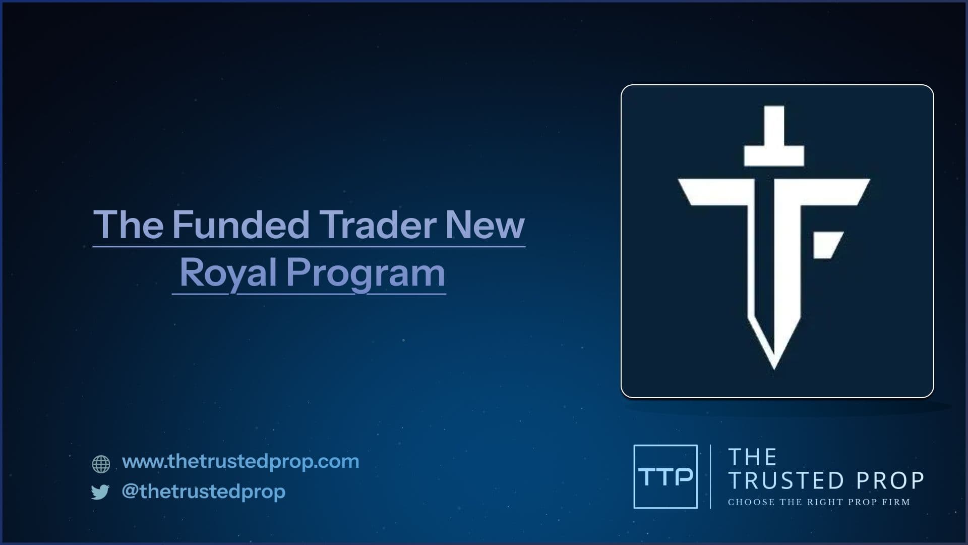 The Funded Trader New Royal Pro Challenge!!