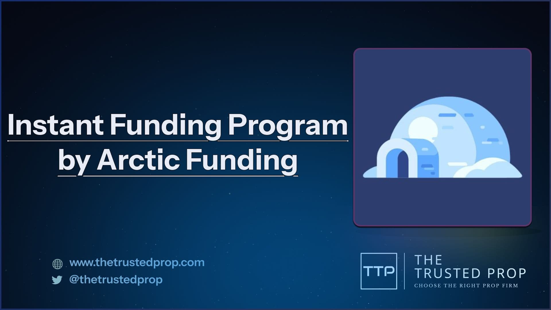 Arctic Funding Launches Instant Funding Programs!!