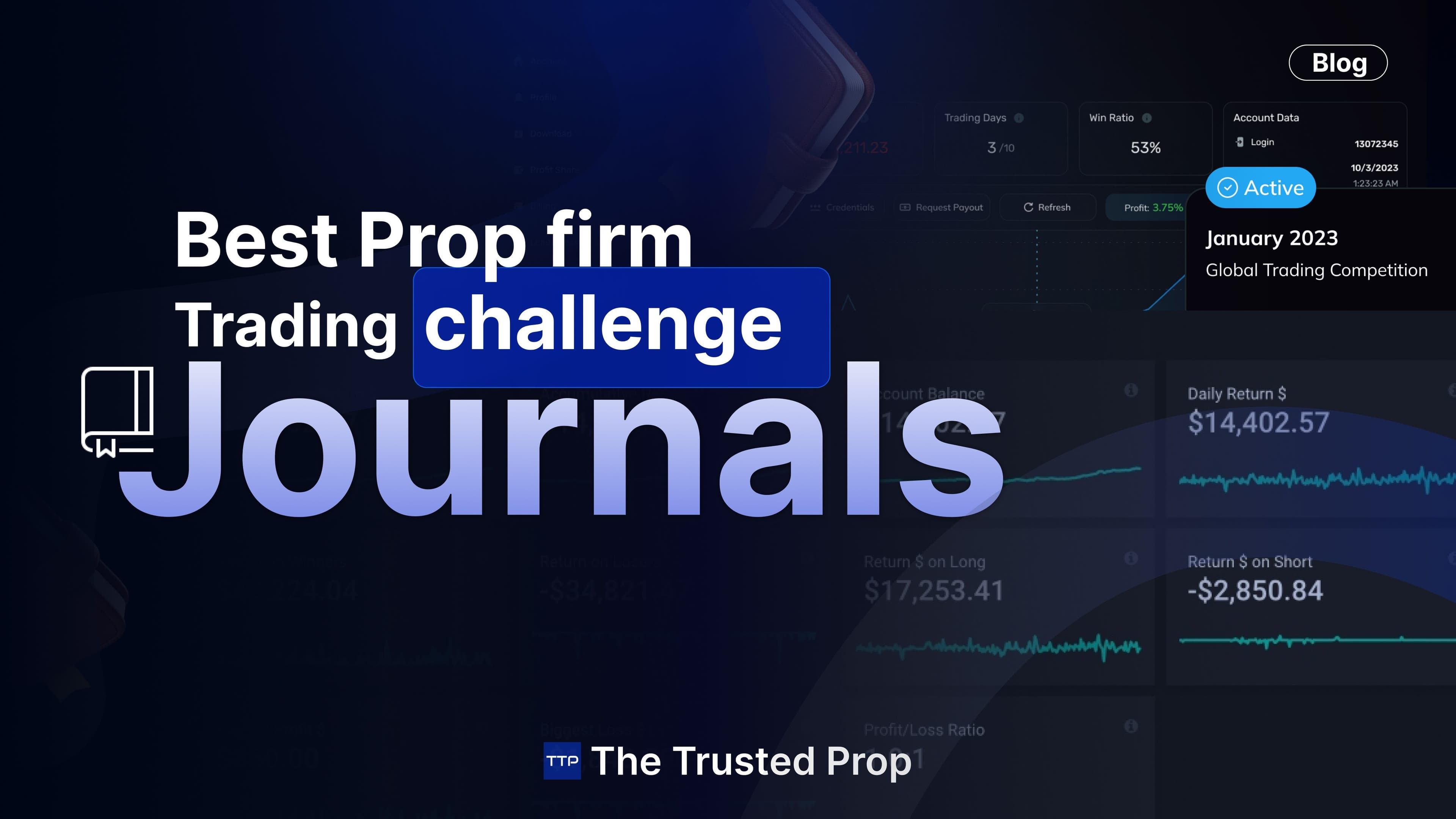 Best Prop Firm Challenge Trading Journals