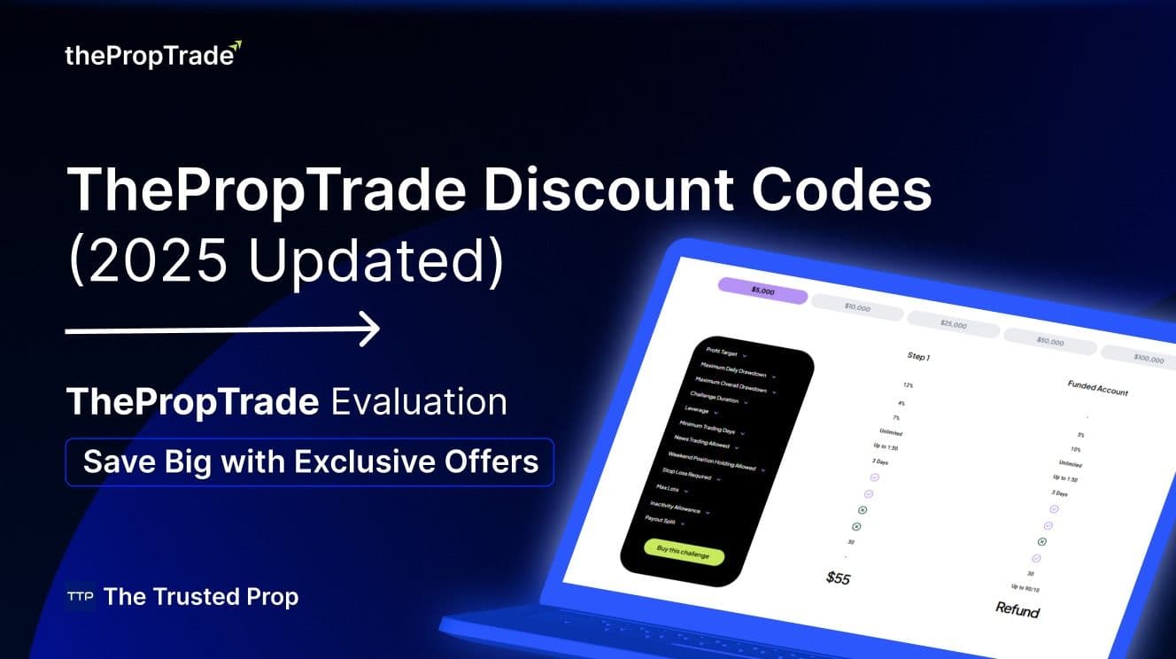 thePropTrade Discount Codes 2025 | Save on Evaluation Fees