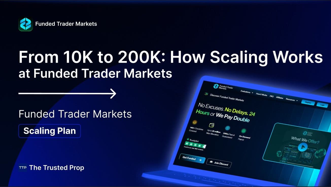 Funded Trader Markets: From 10K to 200K How Scaling Works