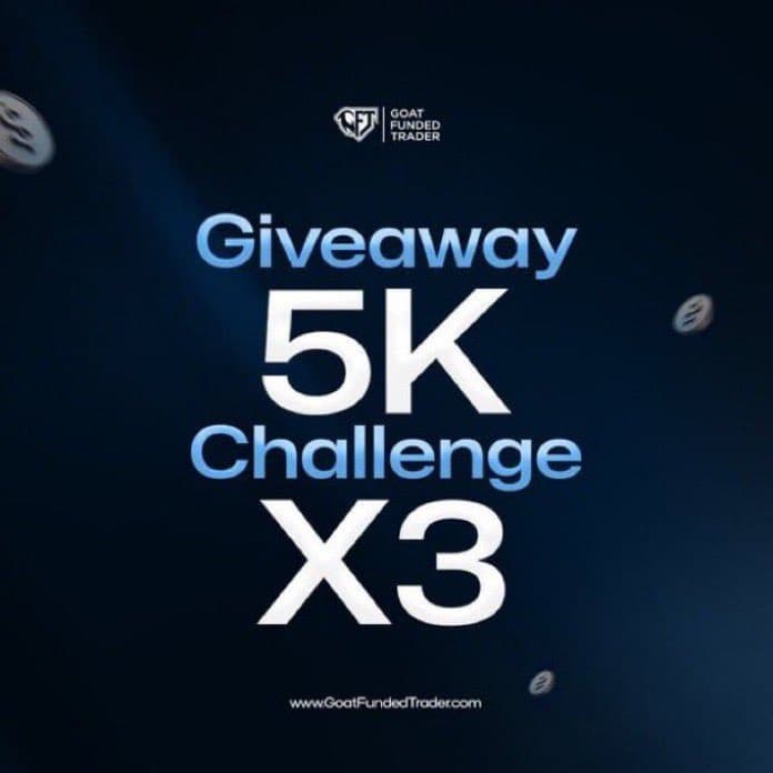 🎁 GIVEAWAY ALERT 🎁 3x 5k challenge accounts.
