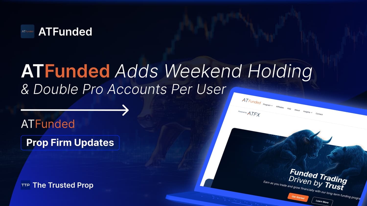 ATFunded Unlocks Weekend Holding & Double Pro Accounts Per User | Prop Firm Updates (2025)