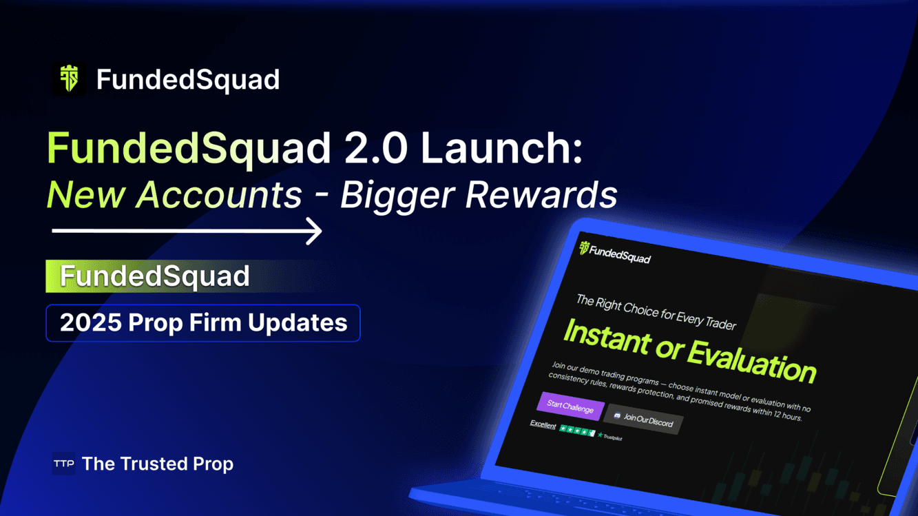 FundedSquad 2.0 Launch: New Accounts - Bigger Rewards