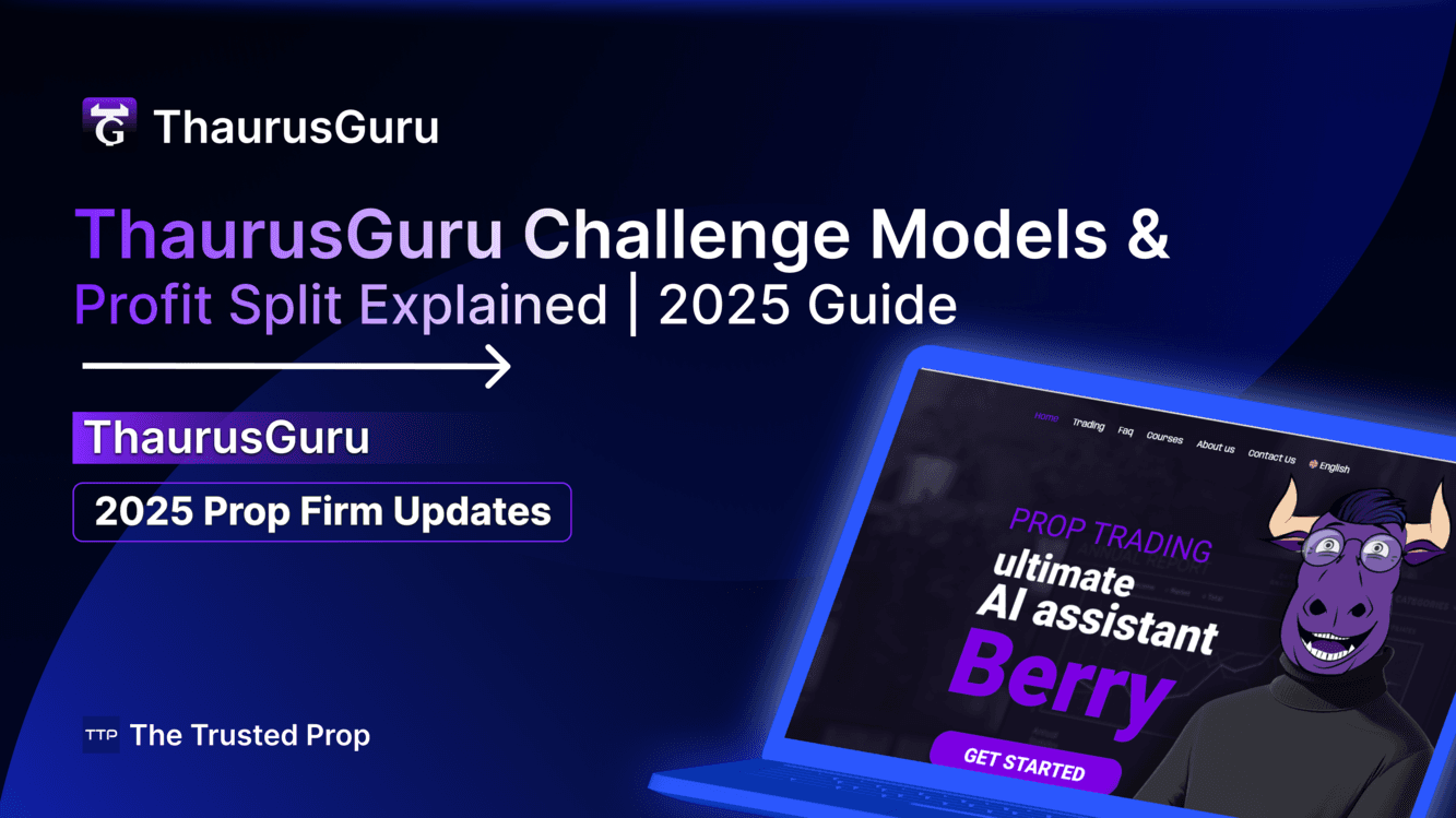 Thumbnail of Thaurus Guru Challenge Models & Profit Split Explained | 2025 Guide by The Trusted Prop