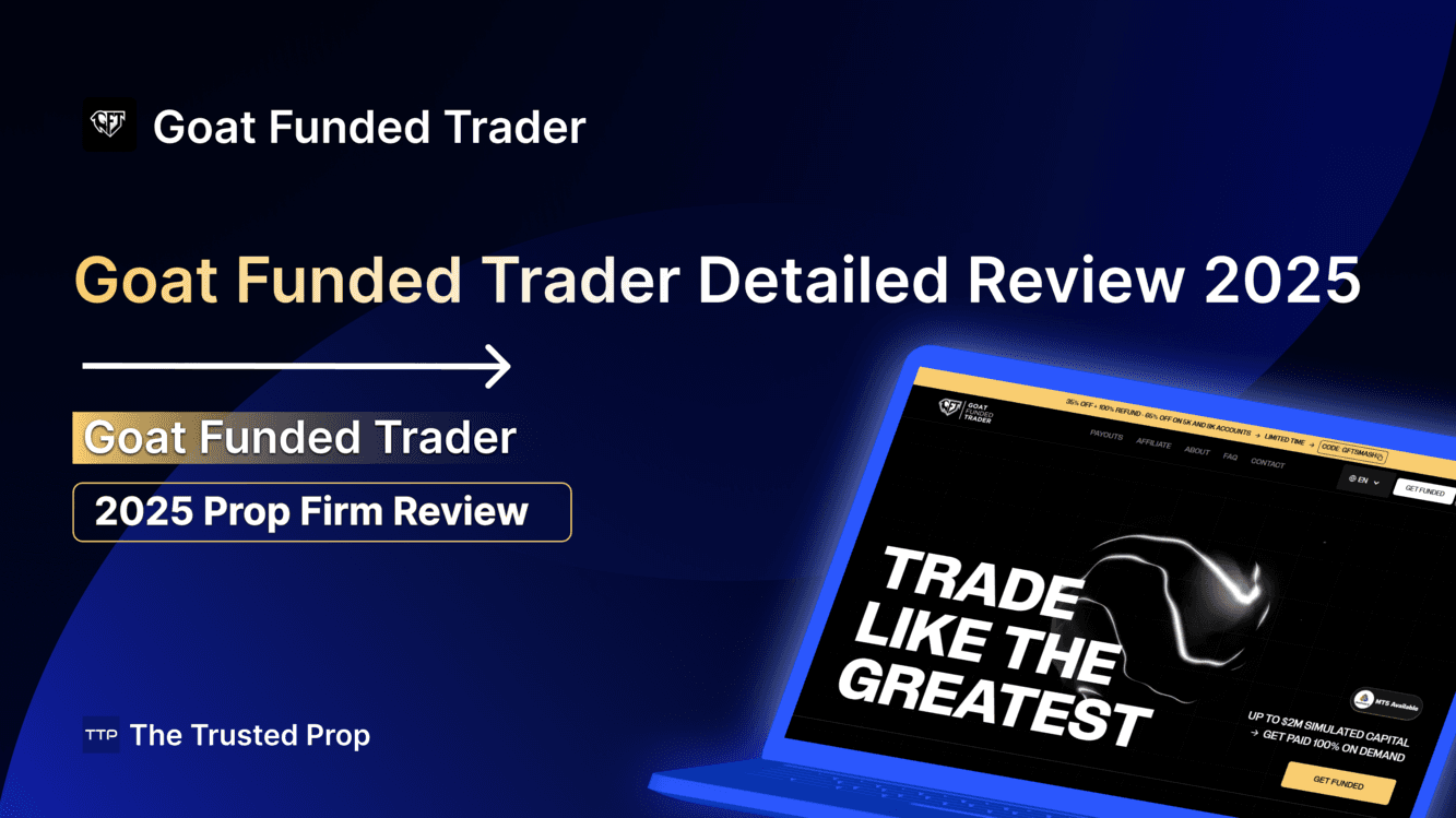 Thumbnail of Goat Funded Trader Detailed Review 2025