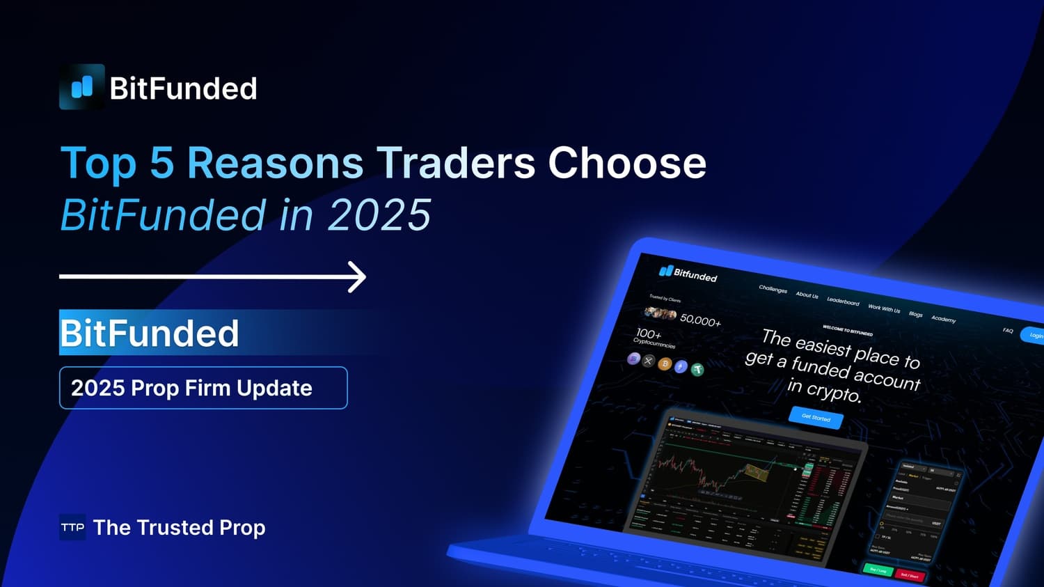 Thumbnail of Top 5 Reasons Traders Choose BitFunded in 2025 | The Trusted Prop
