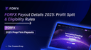 FORFX Payout Details 2025: Profit Split & Eligibility Rules