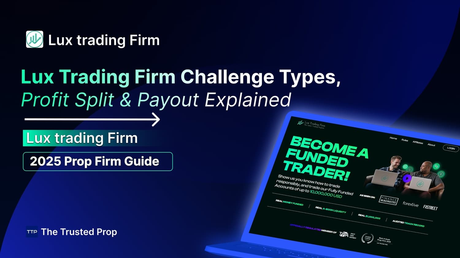 Lux Trading Firm Challenge Types, Profit Split & Payout Explained