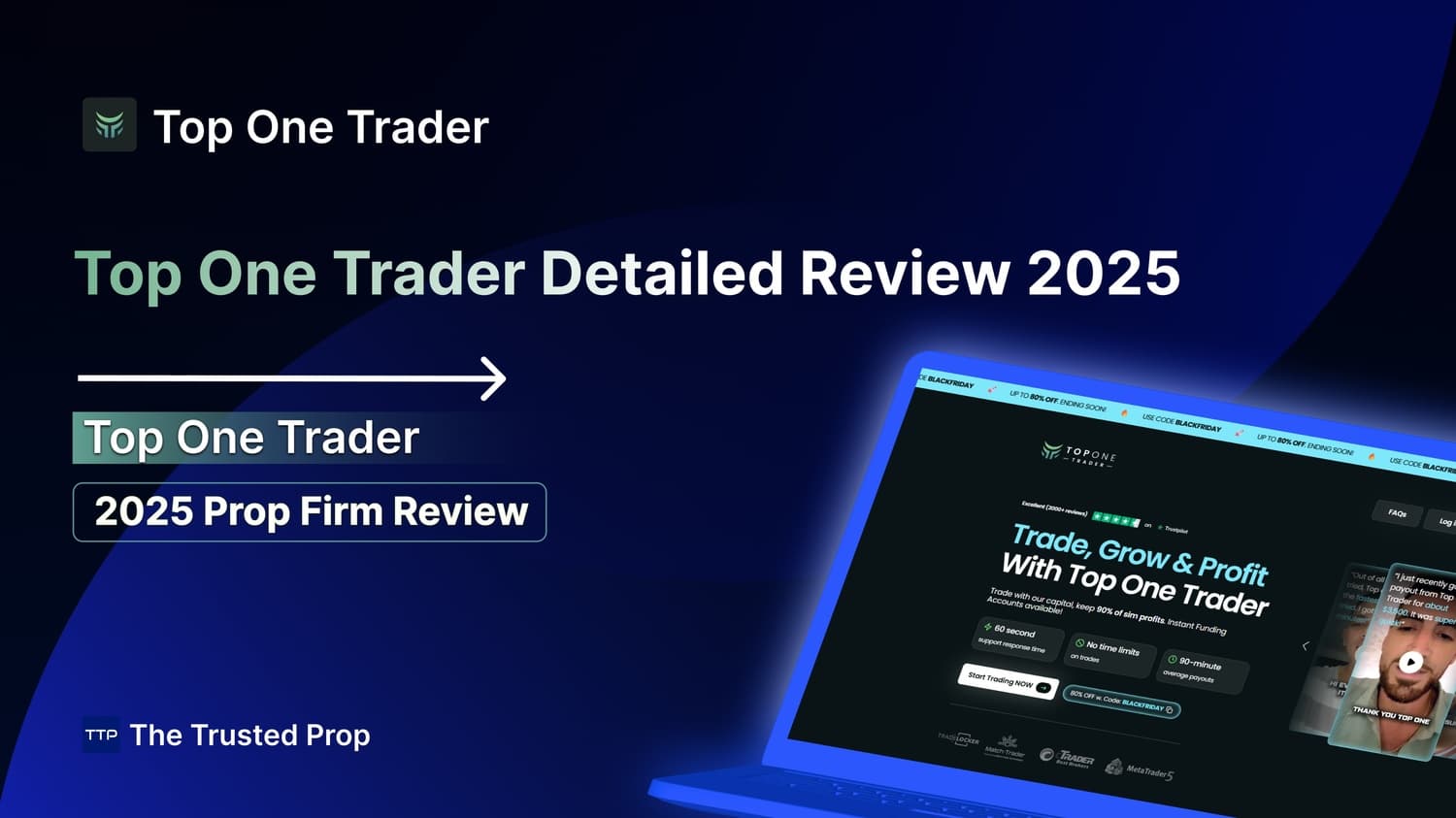 Top One Trader Detailed Review 2025 (Honest Breakdown)