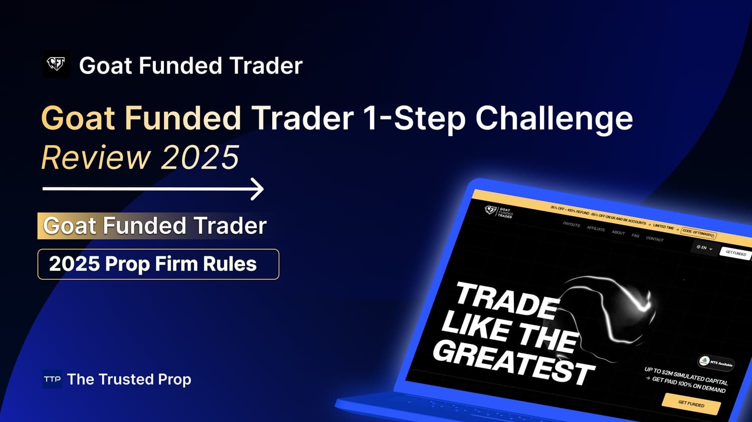 Goat Funded Trader 1-Step Challenge Review 2025