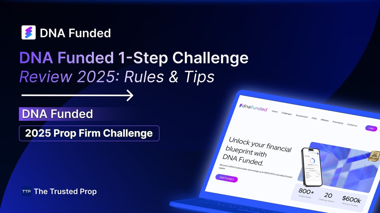 DNA Funded 1-Step Challenge Review 2025: Rules & Tips