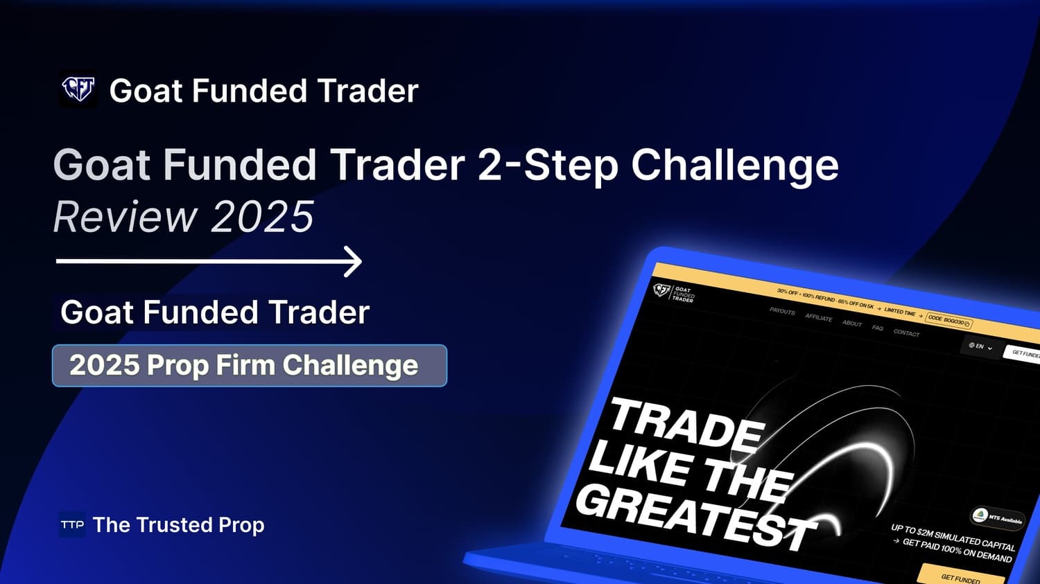 Goat Funded Trader 2-Step Challenge Review 2025