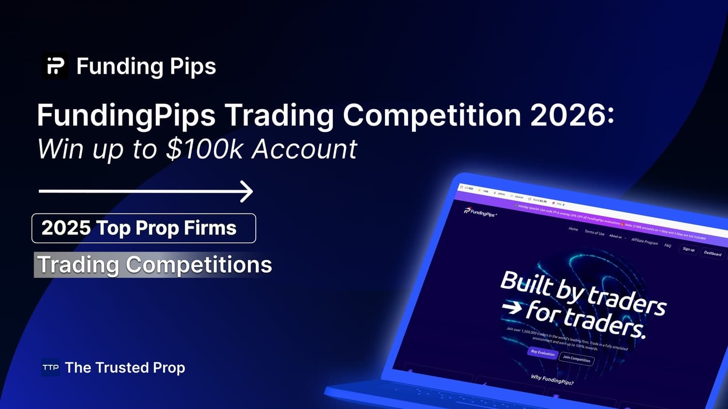 FundingPips Trading Competition 2026: Win up to $100k Account