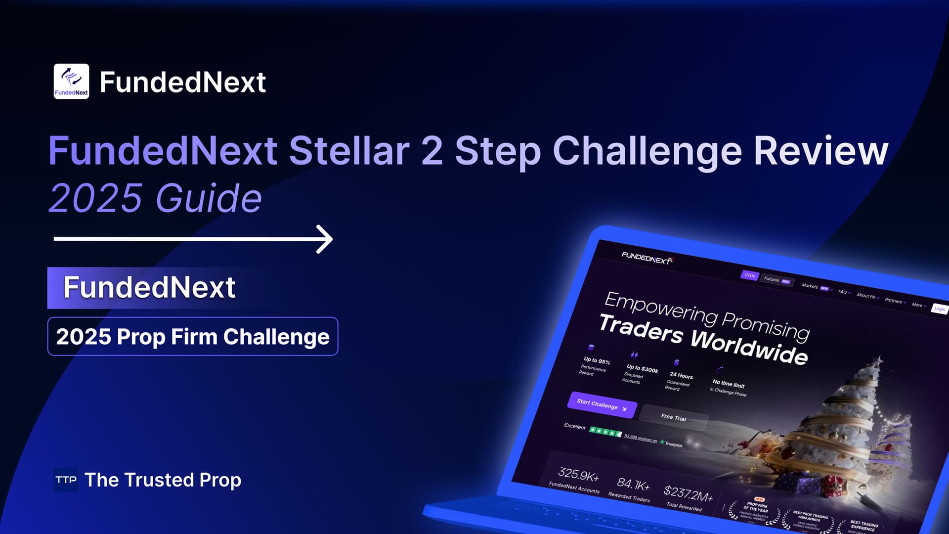 Thumbnail of FundedNext Stellar 2 Step Challenge Review 2025 Guide