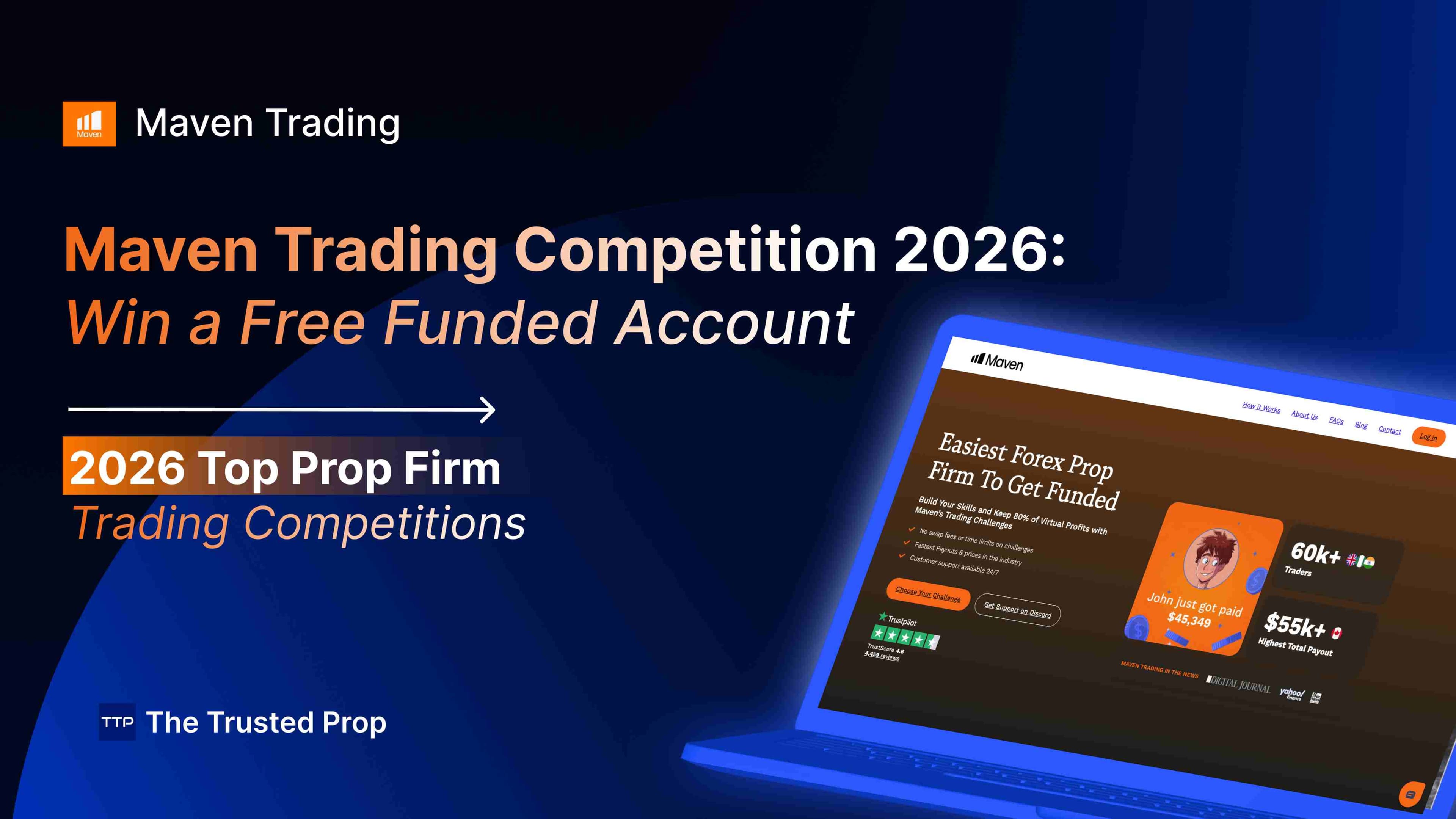Maven Trading Competition 2026: Win a Free Funded Account